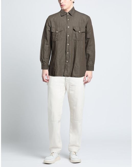 Alessandro Gherardi Gray Shirt for men