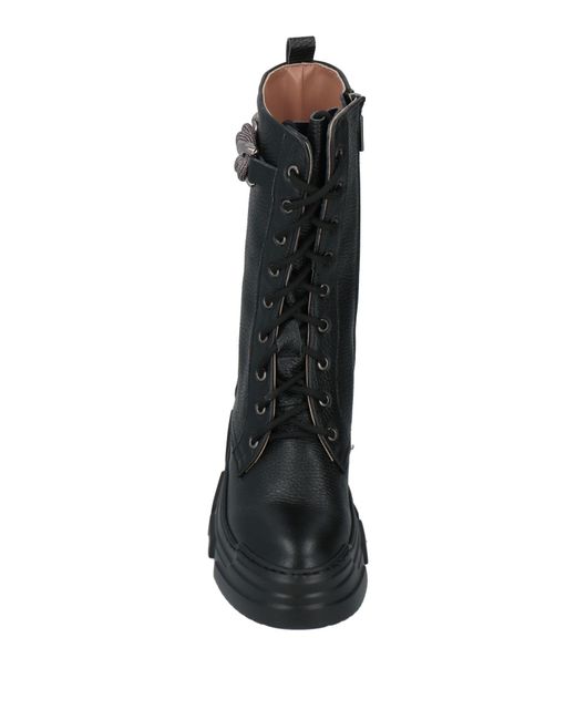 Pollini Black Ankle Boots