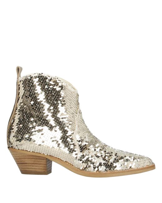 Carmens Natural Ankle Boots