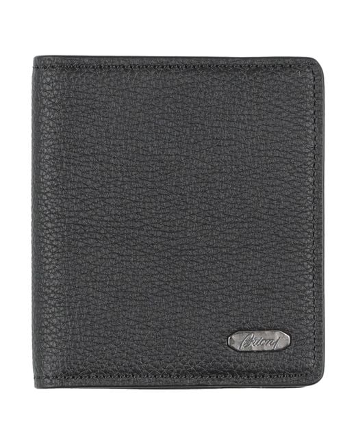 Brioni Black Cardholder for men
