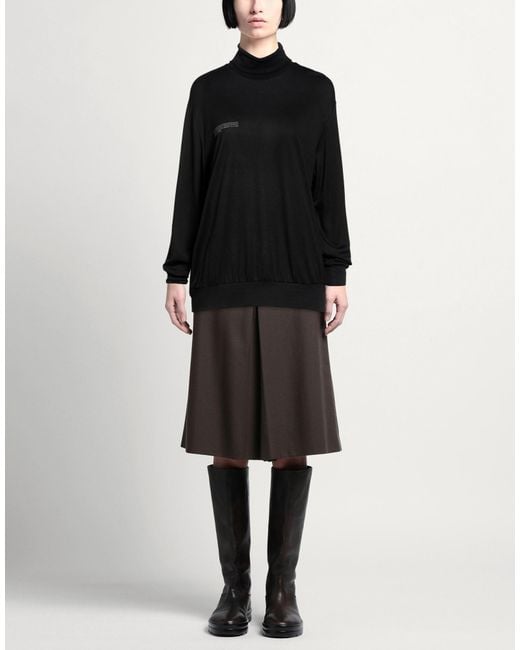 PANGAIA Black Turtleneck