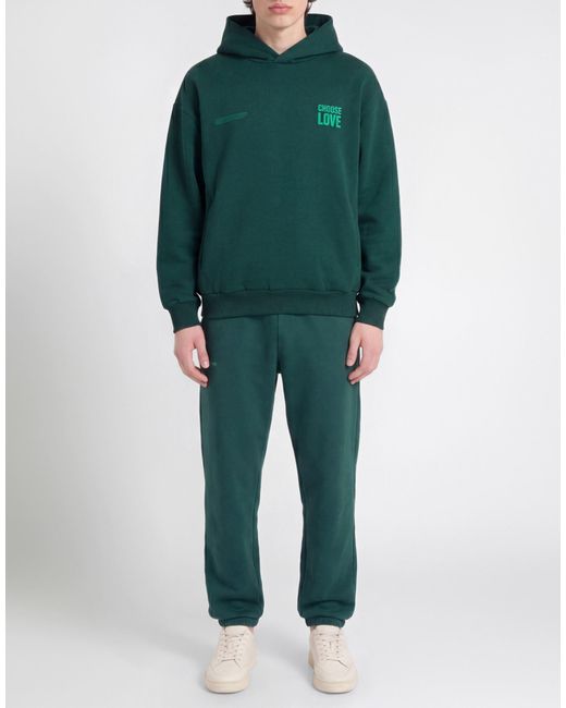 PANGAIA Green Sweatshirt Organic Cotton, Recycled Cotton for men