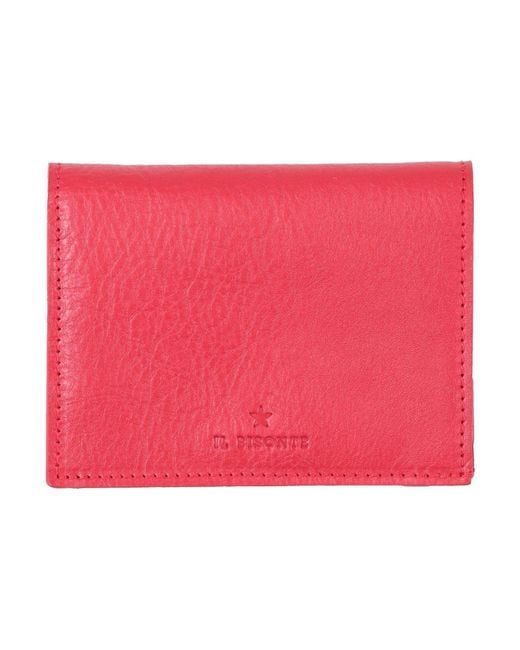 Il Bisonte Red Wallet
