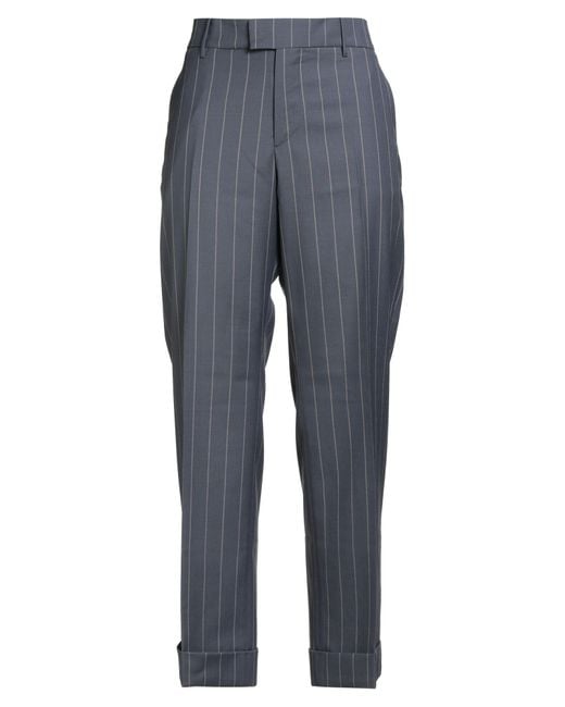 Berwich Blue Slate Pants Virgin Wool