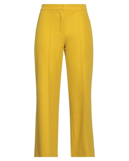 Max Mara Yellow Trouser