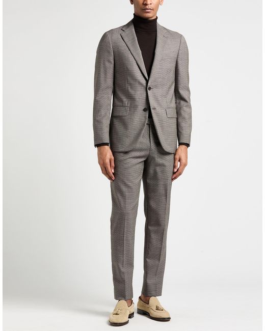 Boglioli Gray Suits for men