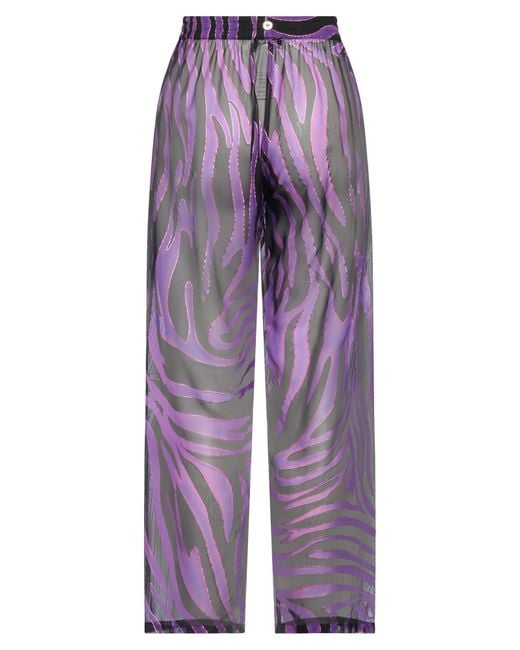 Versace Purple Trouser