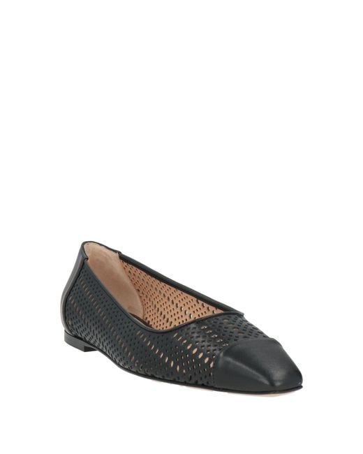 Baldinini Gray Ballet Flats