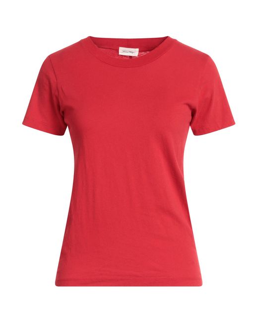 American Vintage Red T-shirt