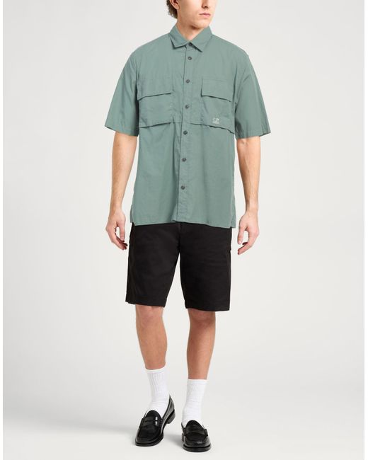 Camicia di C P Company in Green da Uomo