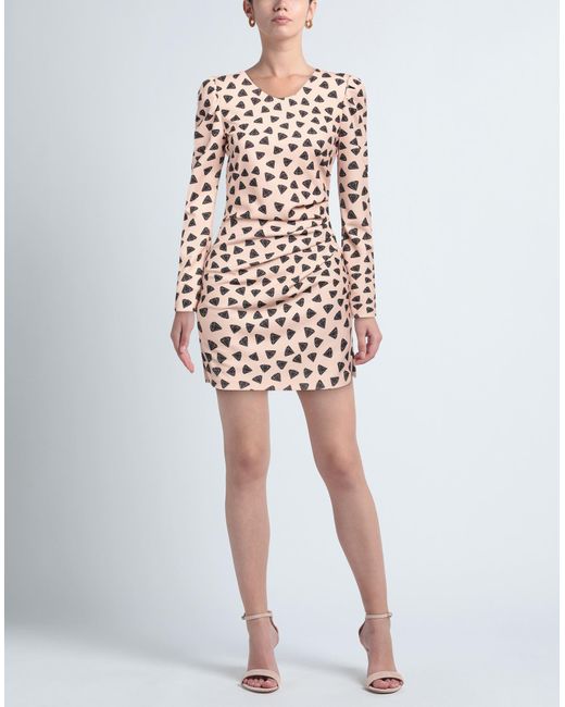 Aniye By White Mini Dress Polyester, Elastane