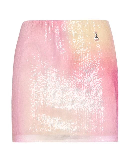 Patrizia Pepe Pink Mini Skirt