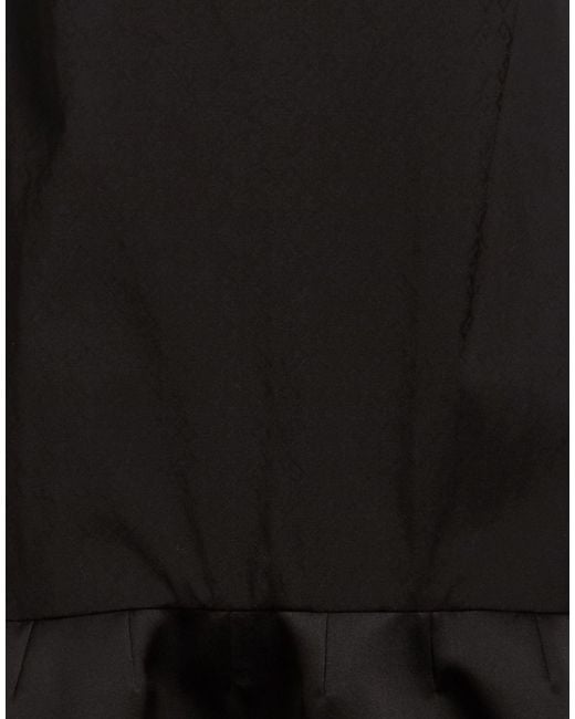 Givenchy Black Mini Dress Wool, Polyester