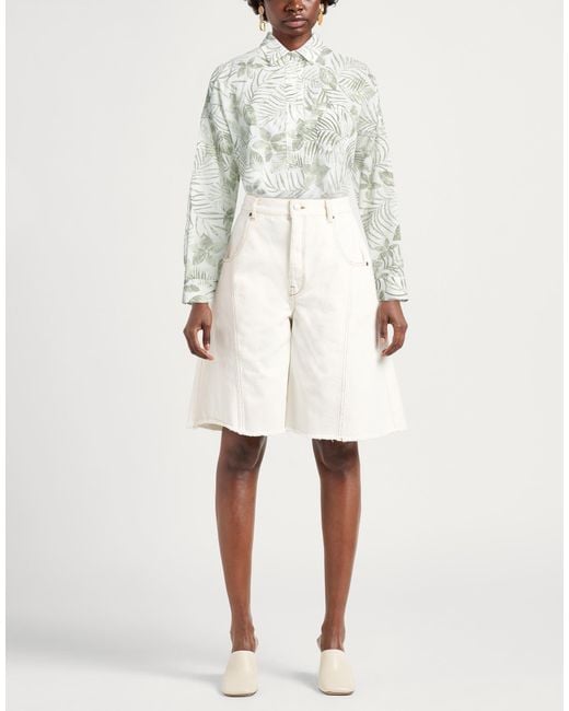 Caliban White Top Cotton