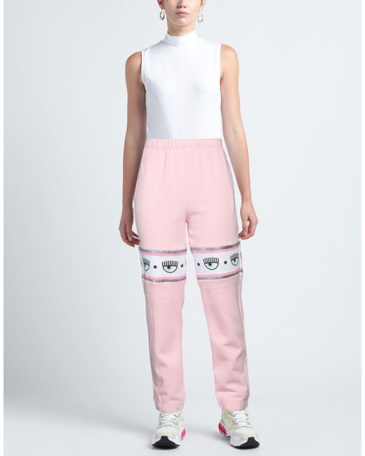Chiara Ferragni Pink Trouser