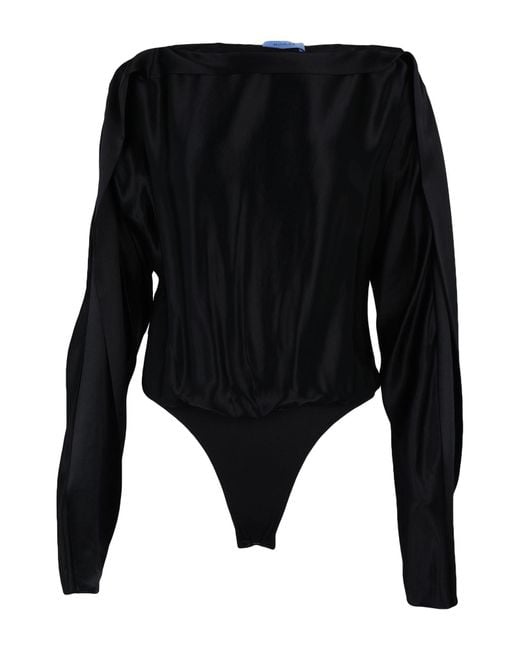 Mugler Black Bodysuit