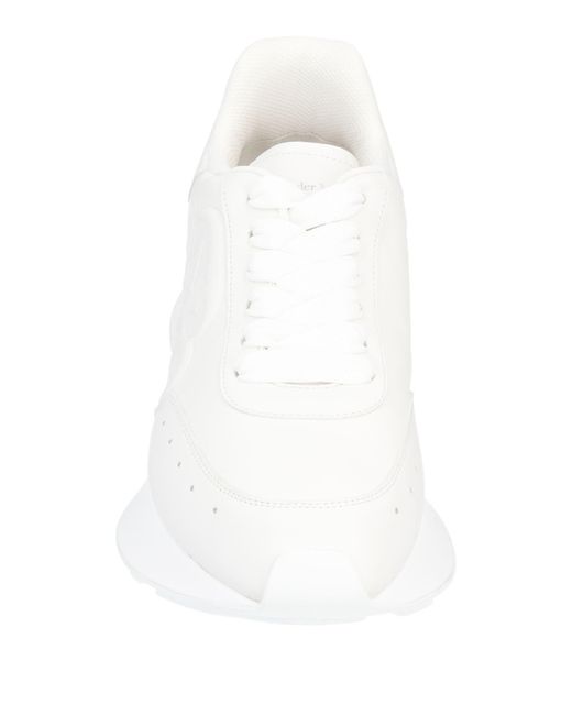 McQueen White Trainers for men