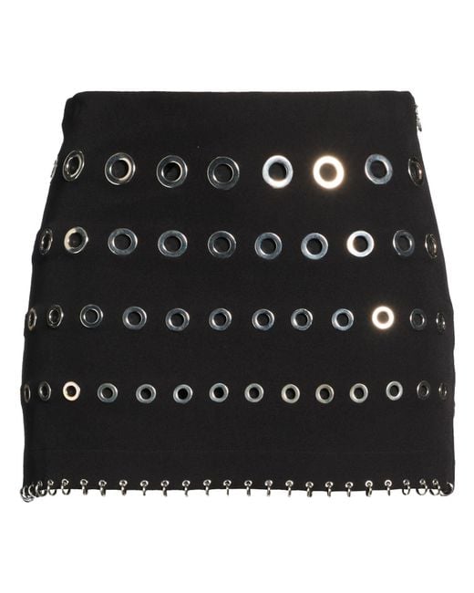 Patrizia Pepe Black Mini Skirt