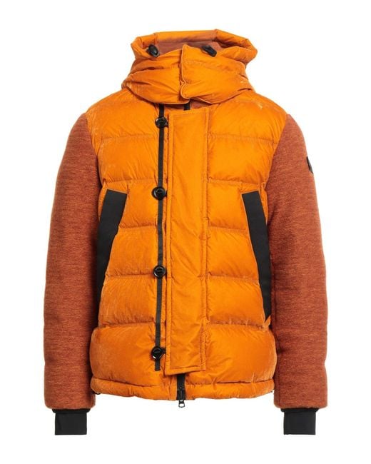 Peuterey Orange Puffer Viscose, Polyamide, Polyester, Virgin Wool for men