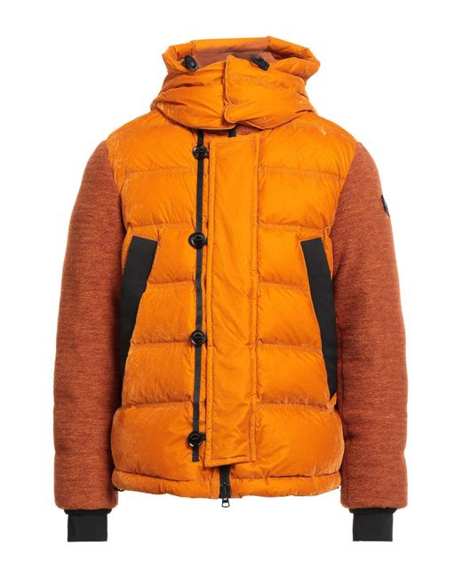 Peuterey Orange Puffer Viscose, Polyamide, Polyester, Virgin Wool for men