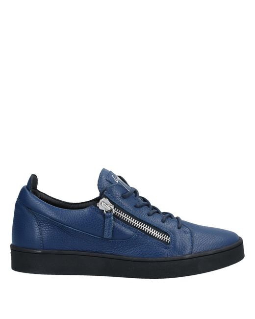 Giuseppe Zanotti Blue Sneakers for men