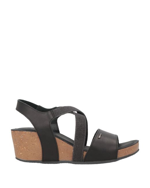Igi&co Black Sandals Leather