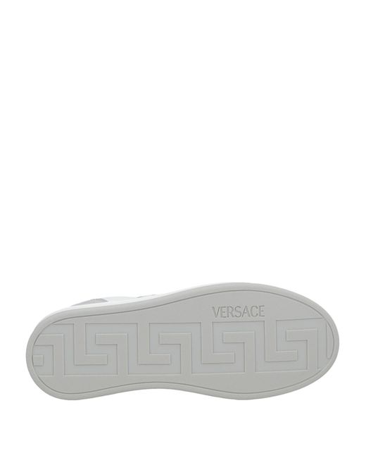Versace White Sneakers Leather