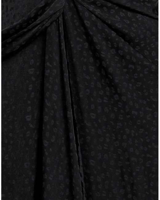 CAPASA MILANO Black Mini Dress Polyester