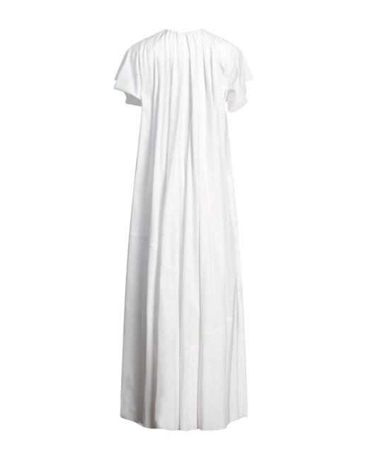 Vestido largo MM6 by Maison Martin Margiela de color White