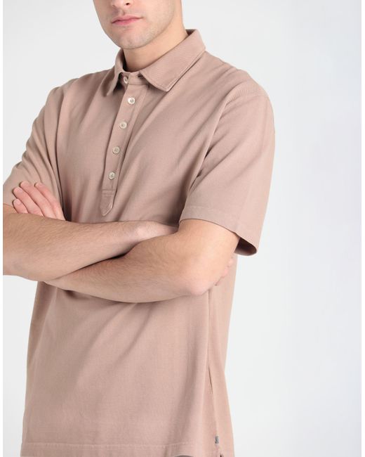 Eleventy Pink Polo Shirt for men