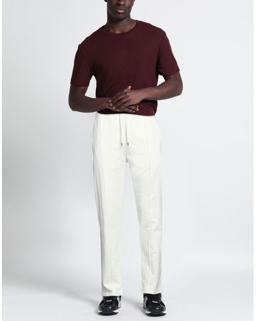 424 White Trouser for men