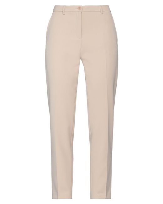 SEVENTY VENEZIA Natural Pants Polyester, Elastane