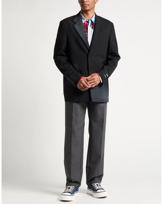 MSGM Black Blazers for men