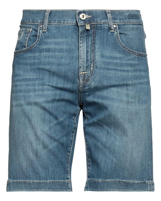 Jacob Coh?n Blue Denim Shorts for men