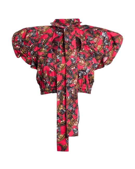 Vivienne Westwood Red Shirt Cotton
