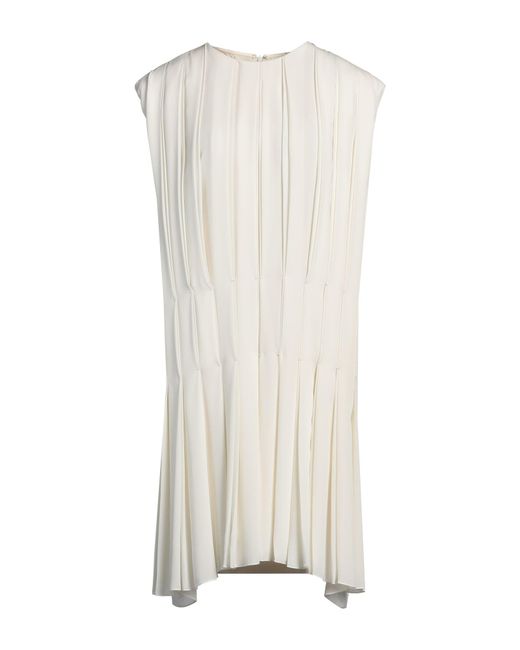 Khaite White Mini Dress