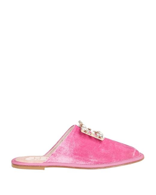 Roger Vivier Pink Mules & Clogs