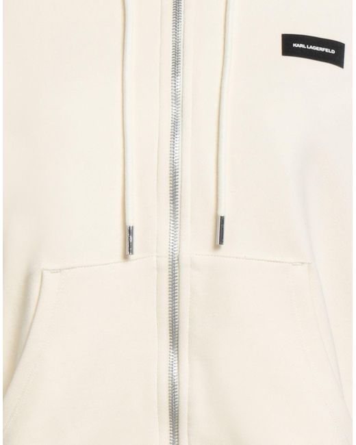 Sudadera Karl Lagerfeld de color Natural