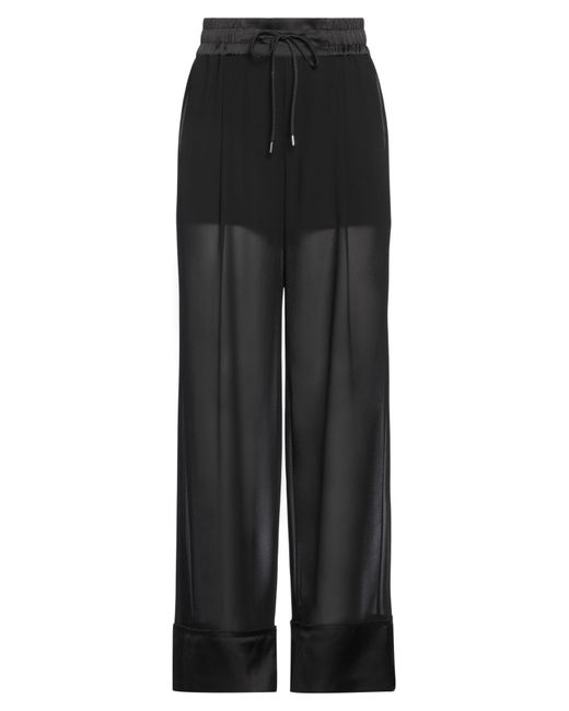 High Black Trouser