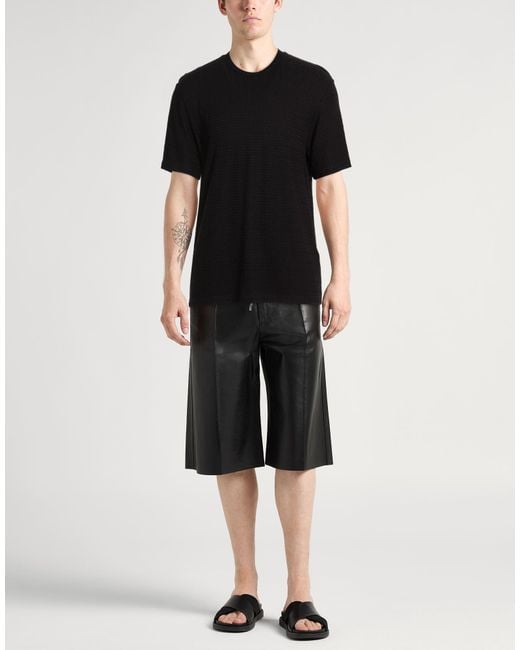 Giorgio Armani Black T-Shirts for men