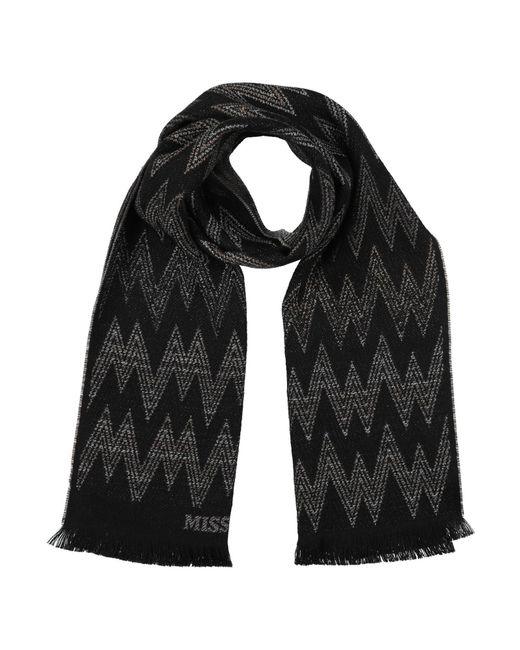 Missoni Black Scarf for men