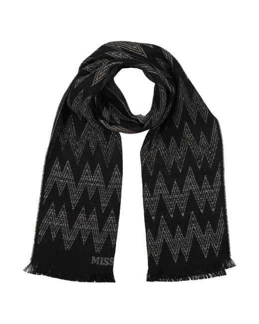 Sciarpa di Missoni in Black da Uomo