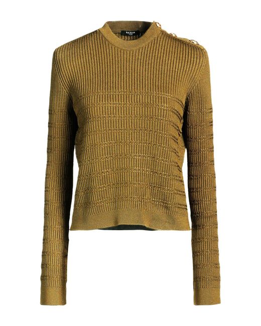 Pullover Balmain de color Green