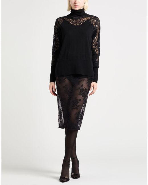 Ermanno Scervino Black Turtleneck