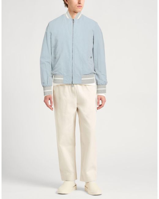 Eleventy Blue Sky Jacket Linen, Polyamide for men