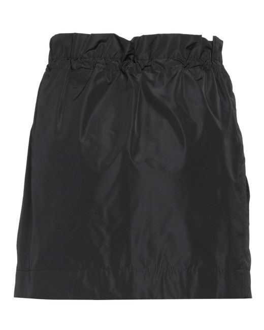 Burberry Black Mini Skirt Polyester