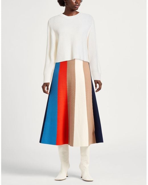 Alpha Studio White Sweater Wool, Viscose, Polyamide, Cashmere