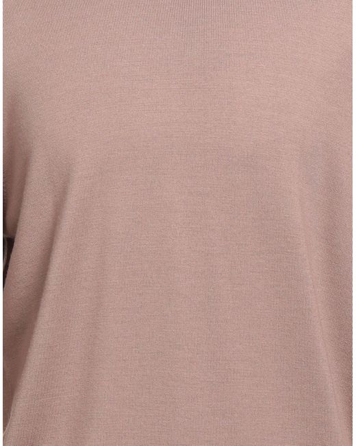 Boglioli Pink Turtleneck for men