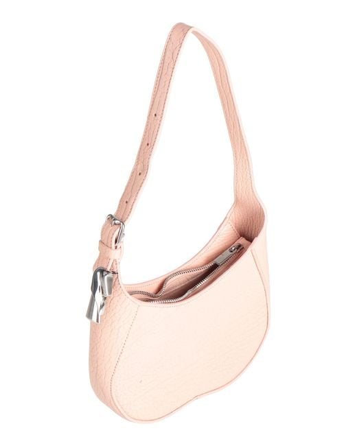 Burberry Pink Blush Shoulder Bag Leather