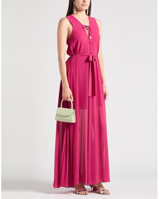 Patrizia Pepe Pink Maxi Dress